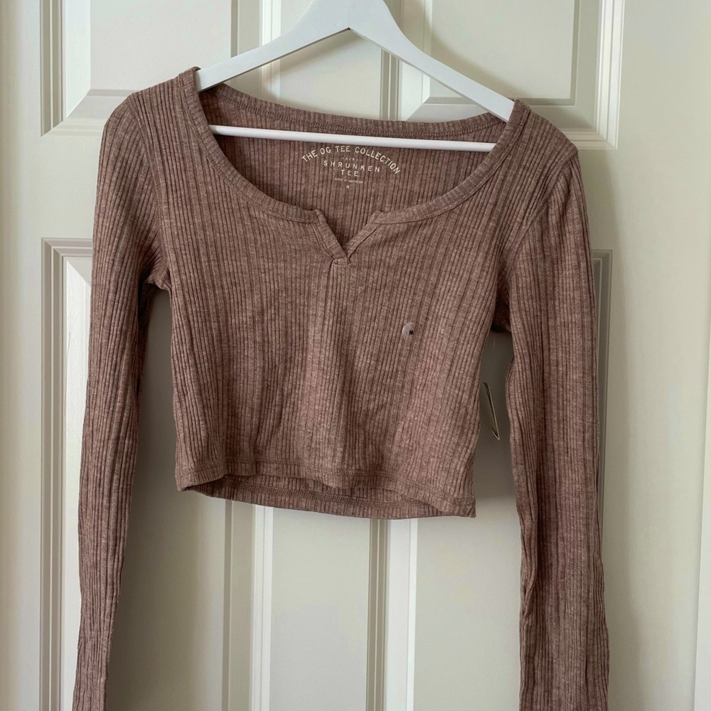 SOLD New Aeropostale Shrunken Long Sleeve Tee